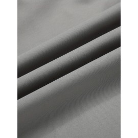 Men'S Casual Chino Pants, Rayon Blend, Non-Stretch, Solid Color, Regular Fit, with Button Detail, for All-Season Woven Flat Front Drawstring Trousers Men'S Casual Chino Pants, Rayon Blend, Non-Stretch, Solid Color, Regular Fit, with Button Detail, for All-Season Woven Flat Front Drawstring Trousers