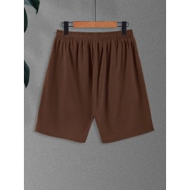 Fashionable Men's Summer Drawstring Casual Sports Loose Shorts, Suitable For Outdoor Sports, Comfortable And Versatile