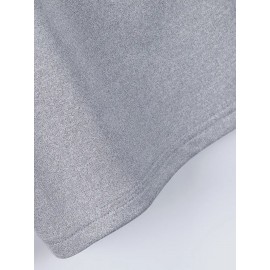 Men's Casual Rock Print Drawstring Shorts - Breathable Polyester, Pockets Included, Machine Washable