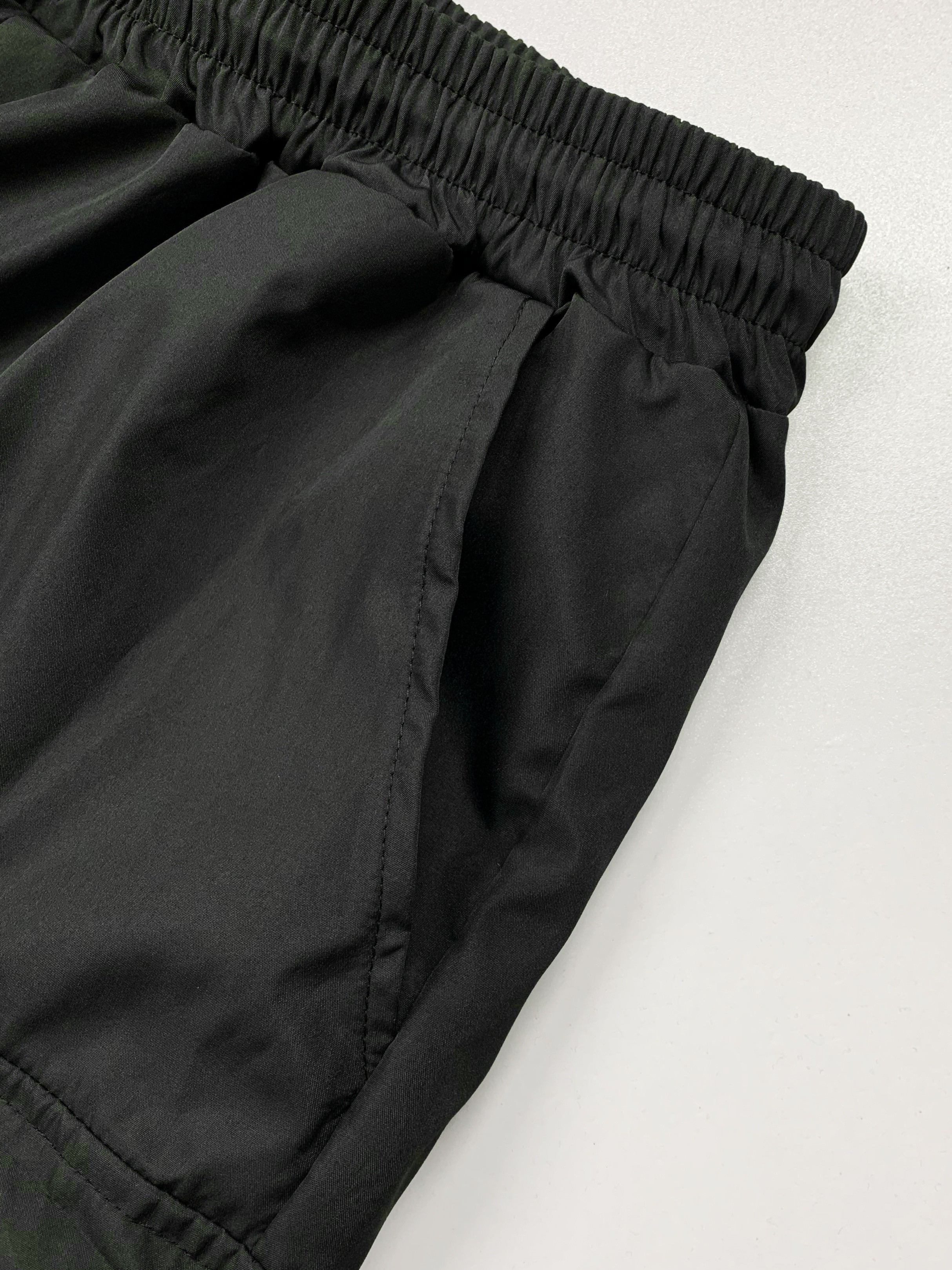 mens cargo joggers loose fit tapered leg trousers with straps and ribbed cuffs sports drawstring pants for streetwear details 5